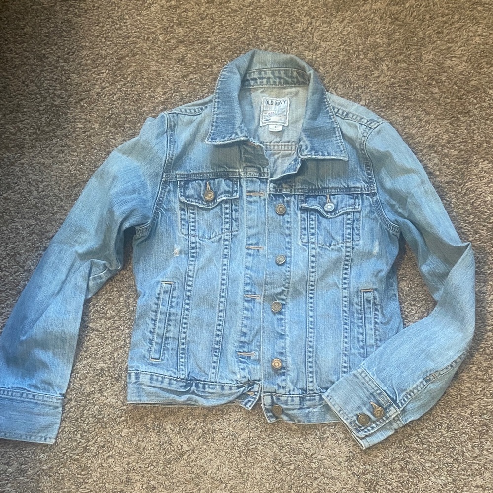 ✏️ Old Navy Light Blue Denim Jacket